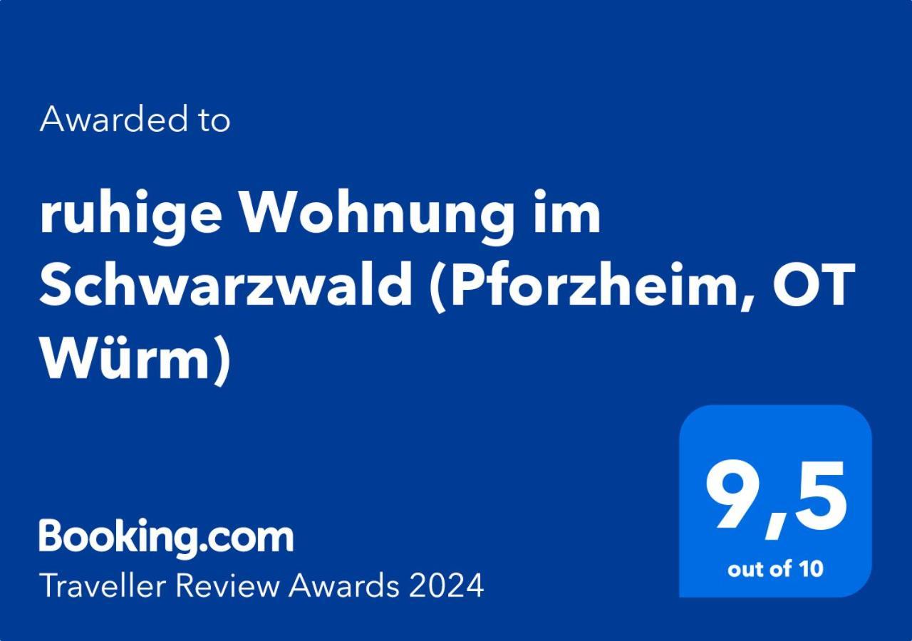 Ruhige Wohnung Im Schwarzwald Pforzheim Exterior foto